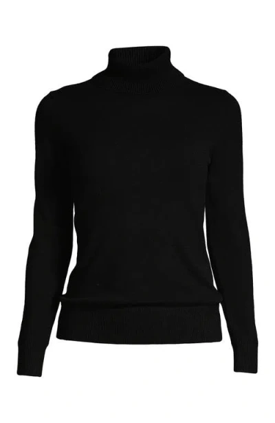 Lands' End Cashmere Turtleneck Sweater