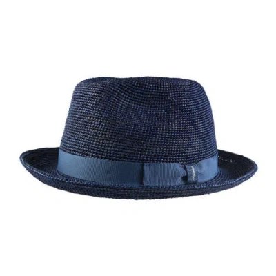 Wigens Raffia Straw Hat With Grosgrain Hatband