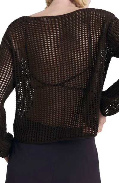 Mango Open Stitch Cotton Sweater