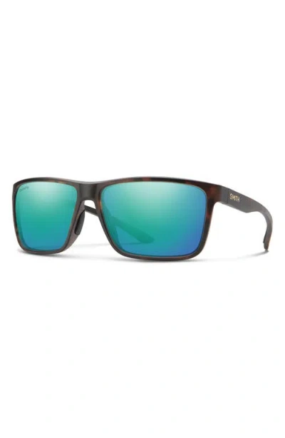 Smith Riptide 61mm Chromapop™ Polarized Sport Square Sunglasses