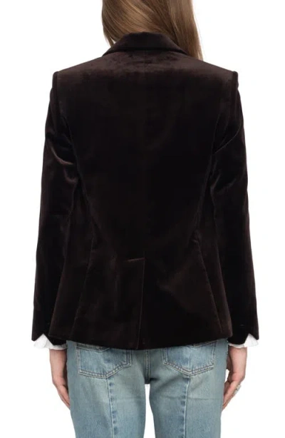 Zadig & Voltaire Vavy Cotton Velveteen Blazer
