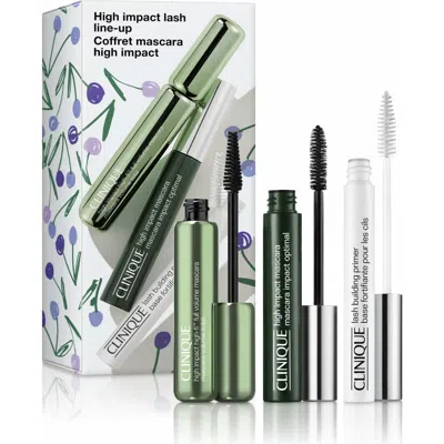 Clinique High Impact Lash Line-up Beauty Gift Set (limited Edition) $77 Value