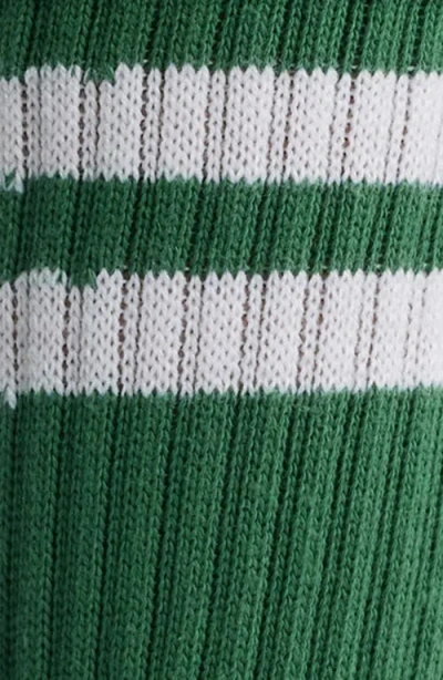 American Trench The Retro Double Stripe Crew Socks