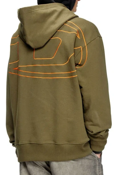 Diesel ® S-macs-hood-megovol-d Cotton French Terry Hoodie