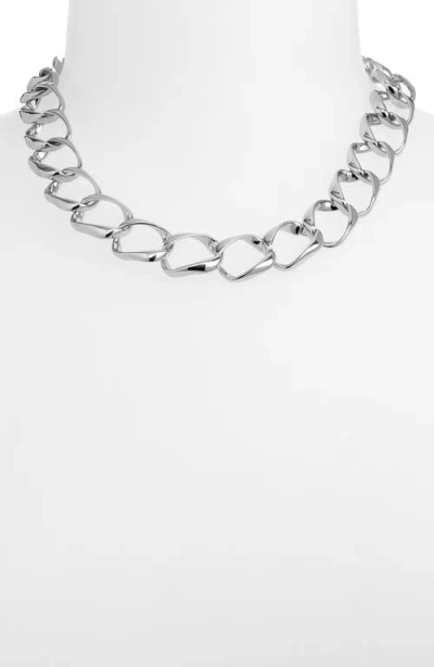Nordstrom Oversize Curb Link Collar Necklace