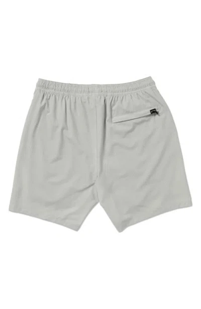 Billabong Surftrek Elastic Waist Shorts In Gray