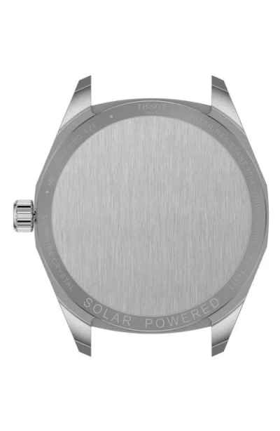 Tissot Prc 100 Solar Quartz Leather Strap Watch, 39mm