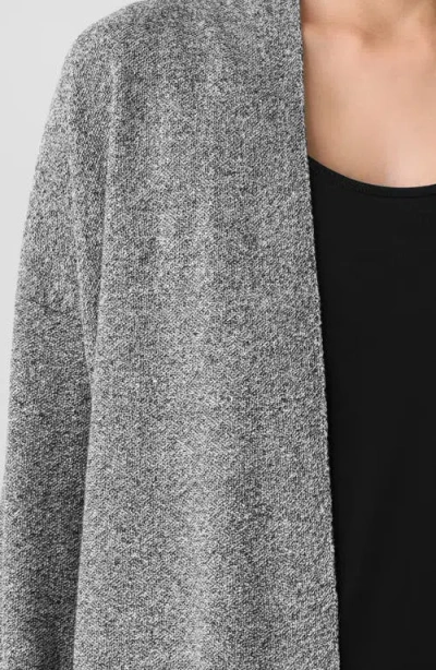 Eileen Fisher Organic Linen Blend Open Front Cardigan