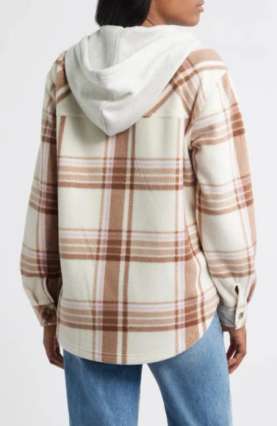Thread & Supply Hooded Fleece Shacket