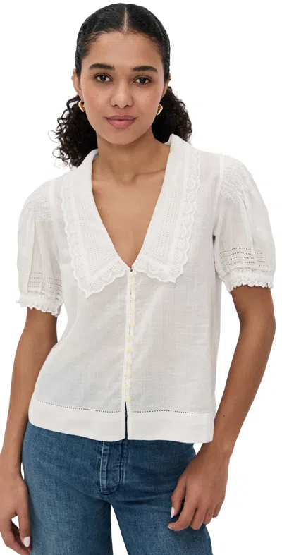 The Great The Manor Top In White