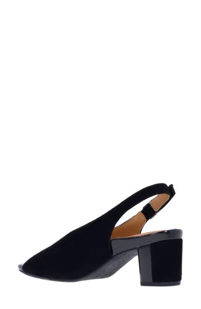 L'amour Des Pieds Murali Slingback Sandal In Black