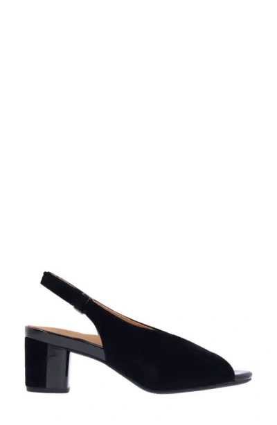 L'amour Des Pieds Murali Slingback Sandal In Black