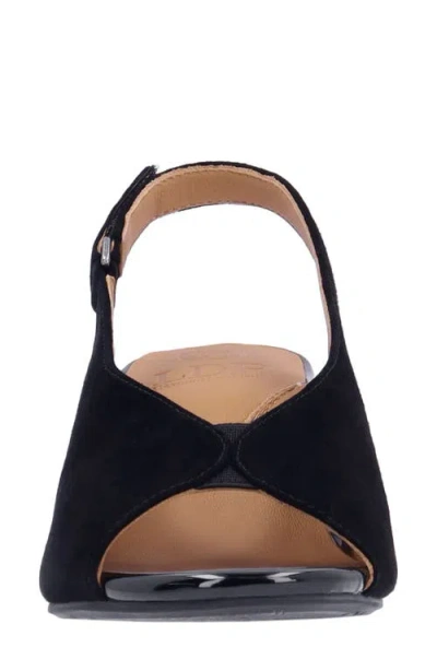 L'amour Des Pieds Murali Slingback Sandal In Black