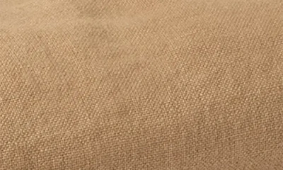Coyuchi Helena Organic Linen Blanket In Brown