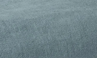 Coyuchi Helena Organic Linen Blanket In Blue