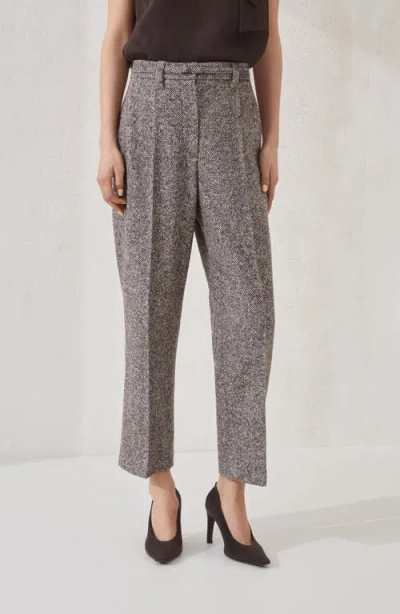 Brunello Cucinelli Straight Crop Trousers