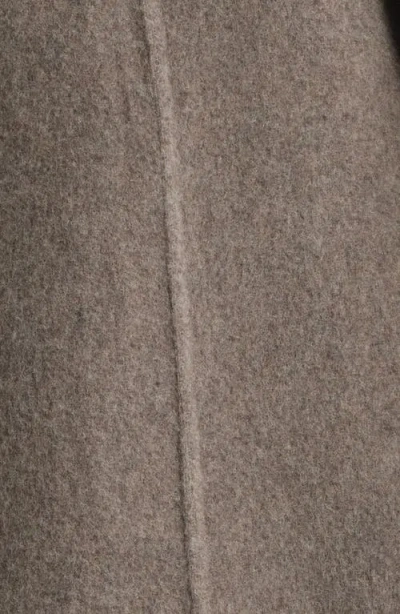 Eileen Fisher Shawl Collar Double Woven Wool Longline Vest