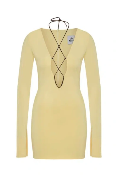 Maeve Simone Dress In Yellow