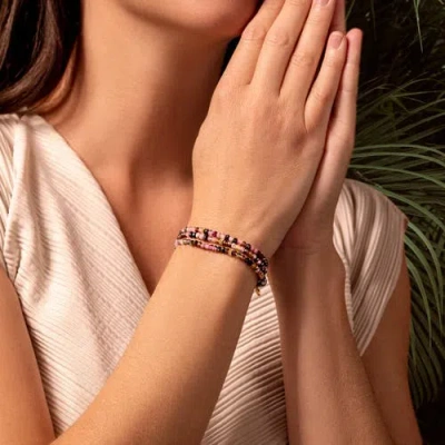 Karma And Luck Infinite Aspiration Tourmaline Wrap Bracelet