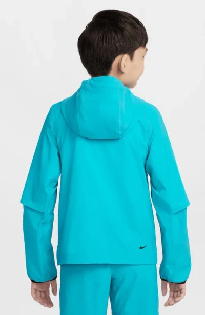 Nike Tech Big Kids' (boys') Woven Jacket In Blue