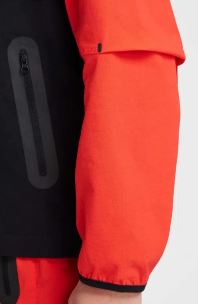 Nike Boys   Nsw Tech Woven Full-zip Jacket Pd In Multi