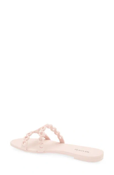 Aquazzura Infinity Chain Jelly Slide Sandal