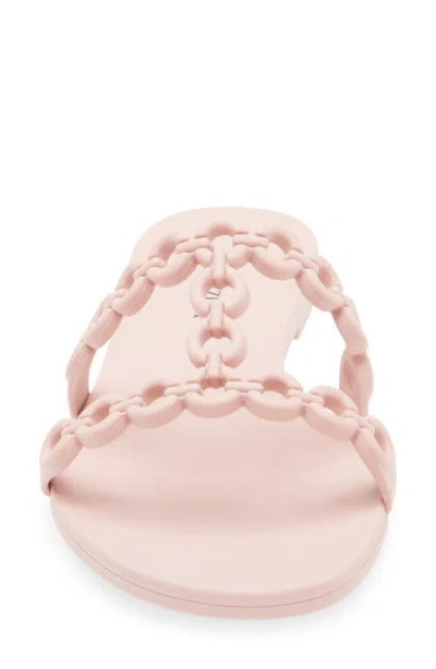 Aquazzura Infinity Chain Jelly Slide Sandal