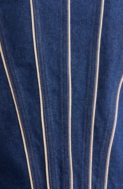 Jean Paul Gaultier The Two Ways To Wear Denim Coat