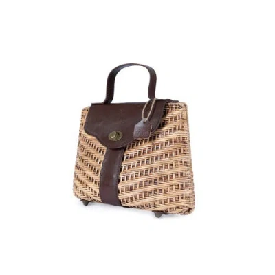 Jelavu Nori Structured Rattan Handbag