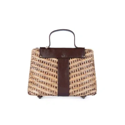 Jelavu Nori Structured Rattan Handbag