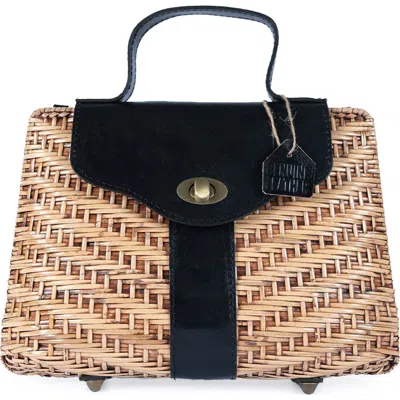 Jelavu Nori Structured Rattan Handbag