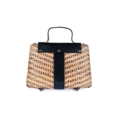 Jelavu Nori Structured Rattan Handbag