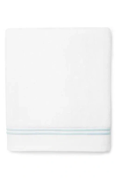 Sferra Aura Nuova Combed Cotton Bath Sheet In White