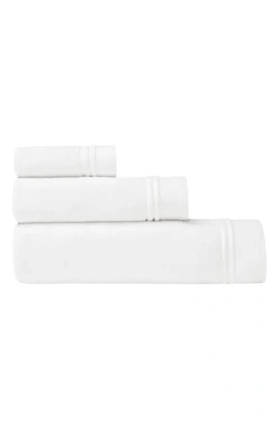 Sferra Aura Nuova Combed Cotton Bath Sheet In White