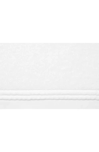 Sferra Aura Nuova Combed Cotton Bath Sheet In White