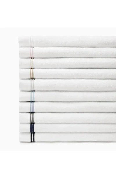 Sferra Aura Nuova Combed Cotton Bath Sheet In White