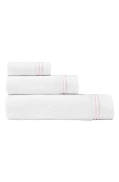 Sferra Aura Nuova Combed Cotton Bath Sheet In White