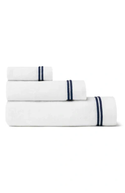 Sferra Aura Nuova Combed Cotton Bath Sheet In White
