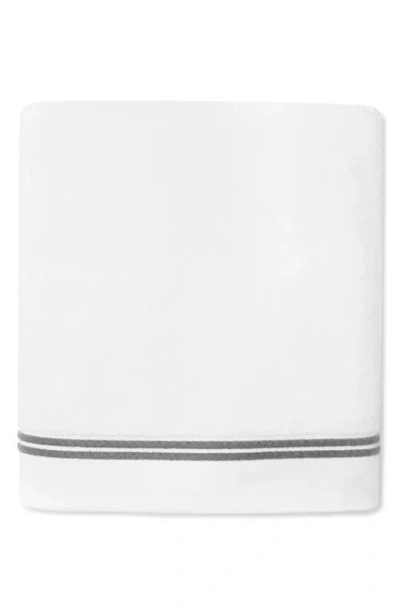 Sferra Aura Nuova Combed Cotton Bath Sheet In White