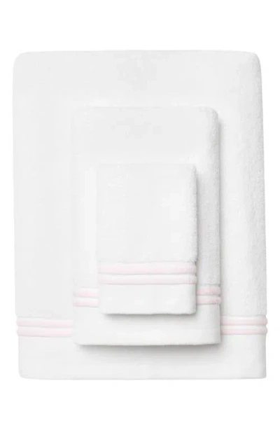 Sferra Aura Nuova Combed Cotton Bath Sheet In White
