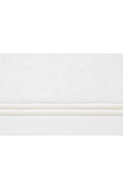 Sferra Aura Nuova Combed Cotton Bath Sheet In White