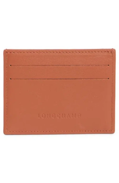 Longchamp Le Roseau Leather Card Case