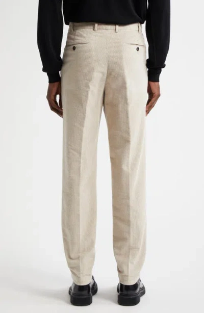 Thom Sweeney Easy Fit Pleated Corduroy Pants