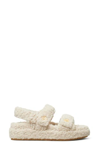 Tory Burch Kira Faux Shearling Sport Sandal