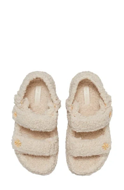 Tory Burch Kira Faux Shearling Sport Sandal