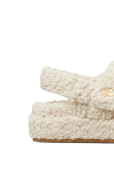 Tory Burch Kira Faux Shearling Sport Sandal