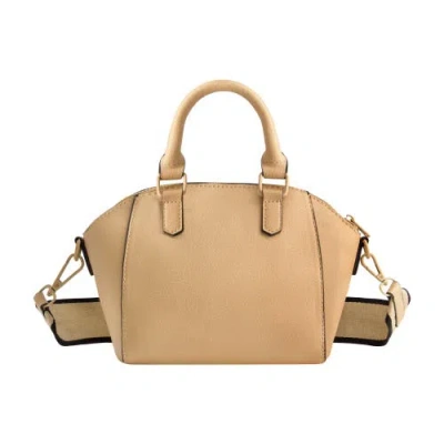 True Religion Logo Strap Mini Satchel With Black Hardware