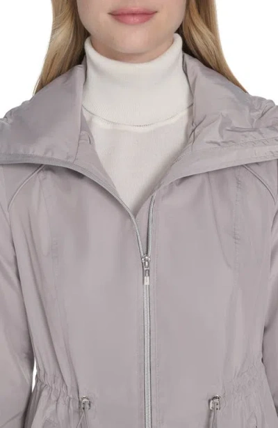 Cole Haan Travel Packable Hooded Rain Jacket