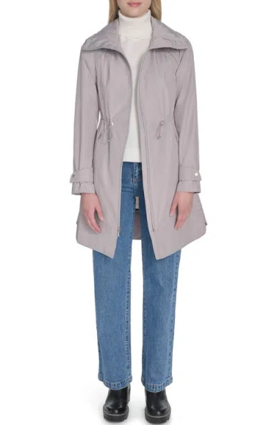 Cole Haan Travel Packable Hooded Rain Jacket