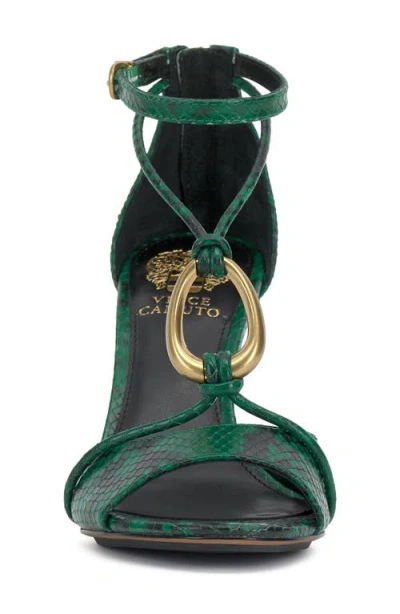 Vince Camuto Alinna O-ring Strappy Sandal In Green